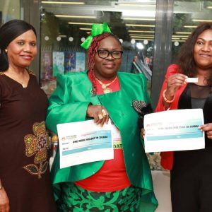 Raffle draw winners for a week vacation in Dubai, sponsored by Festus Francis Widows/Widowers Foundation